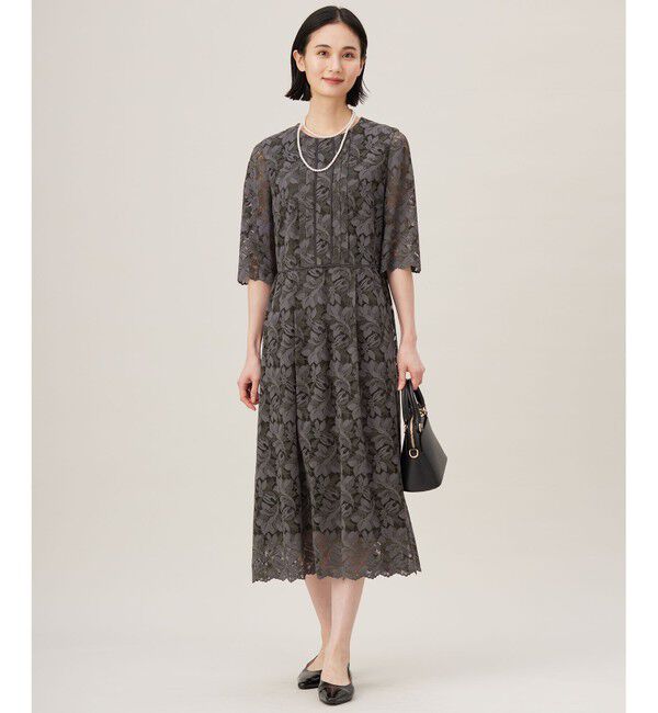 自由区「【オケージョン】フルールコードレース ワンピース」|ワンピース|