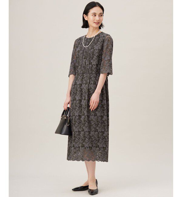 自由区「【オケージョン】フルールコードレース ワンピース」|ワンピース|