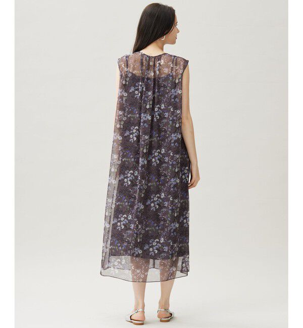 自由区「ボタニカルフラワープリント ワンピース」|ワンピース|