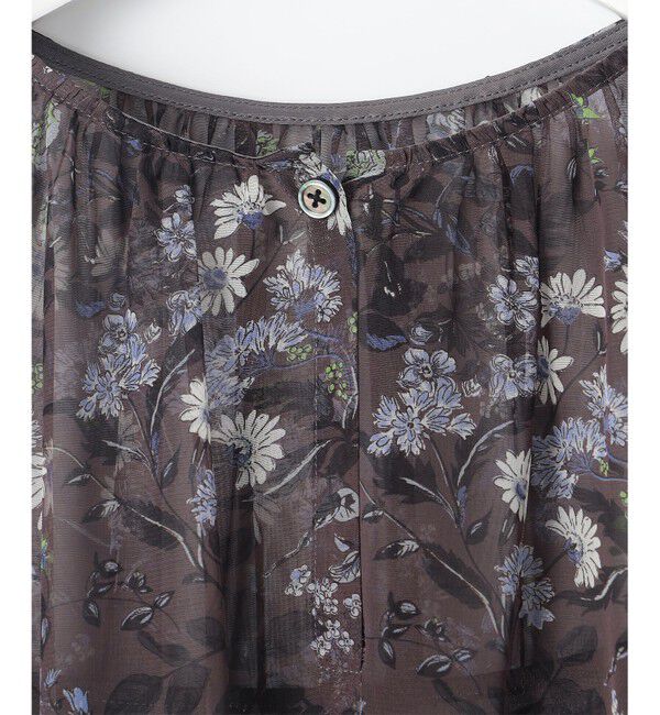 自由区「ボタニカルフラワープリント ワンピース」|ワンピース|