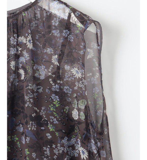 自由区「ボタニカルフラワープリント ワンピース」|ワンピース|