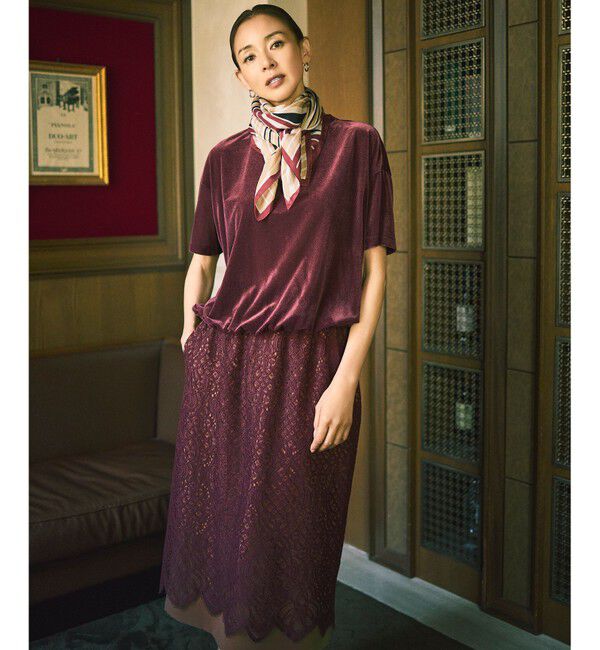 自由区「【SHIHOさん着用】シアーベロア カットソー」|Tシャツ・カットソー|