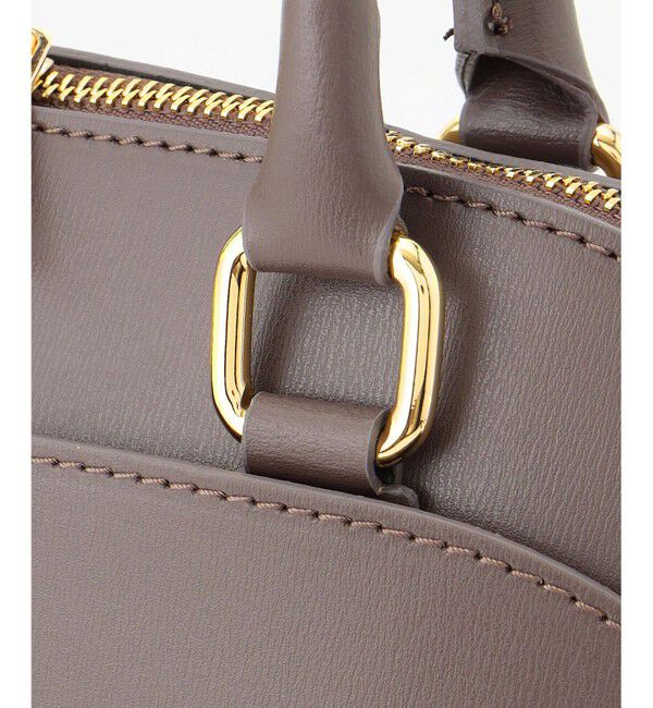 自由区「【カタログ掲載・ご好評につき新色追加・セレモニー】【MILOS】レザーポケット バッグ」|ハンドバッグ|