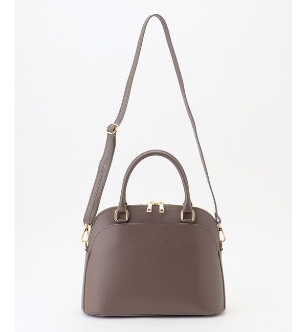 自由区「【カタログ掲載・ご好評につき新色追加・セレモニー】【MILOS】レザーポケット バッグ」|ハンドバッグ|