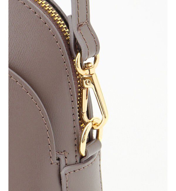 自由区「【カタログ掲載・ご好評につき新色追加・セレモニー】【MILOS】レザーポケット バッグ」|ハンドバッグ|