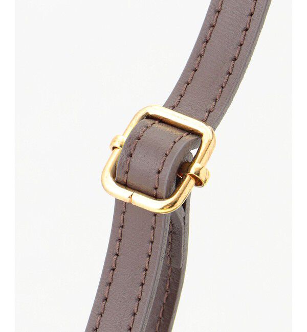 自由区「【カタログ掲載・ご好評につき新色追加・セレモニー】【MILOS】レザーポケット バッグ」|ハンドバッグ|