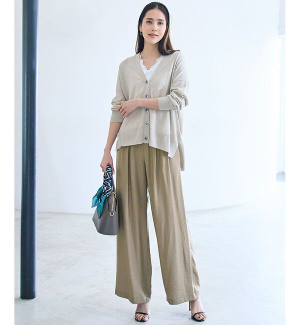 自由区「【カタログ掲載・ご好評につき新色追加・セレモニー】【MILOS】レザーポケット バッグ」|ハンドバッグ|