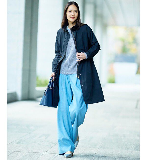 自由区「【カタログ掲載・ご好評につき新色追加・セレモニー】【MILOS】レザーポケット バッグ」|ハンドバッグ|