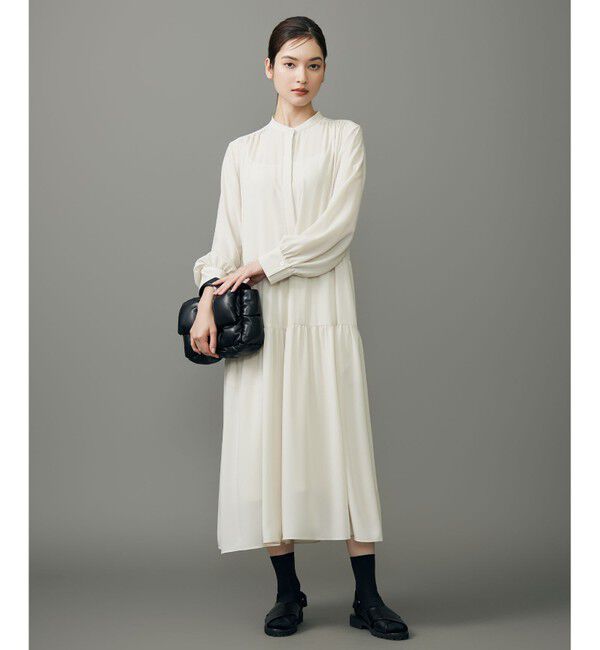 自由区「シルキータッチティアード ドレス」|ドレス|