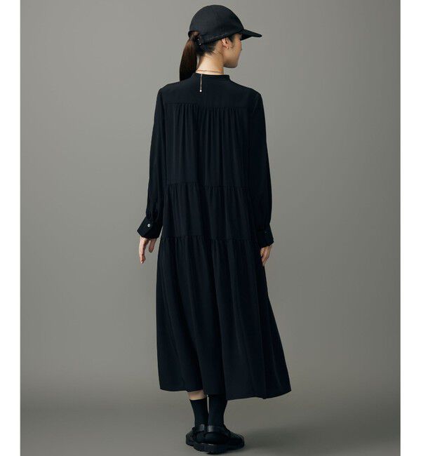 自由区「シルキータッチティアード ドレス」|ドレス|