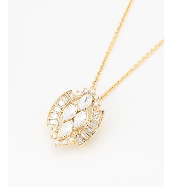 自由区「ビジューブローチ ネックレス」|ネックレス|ﾗｲﾄｺﾞｰ