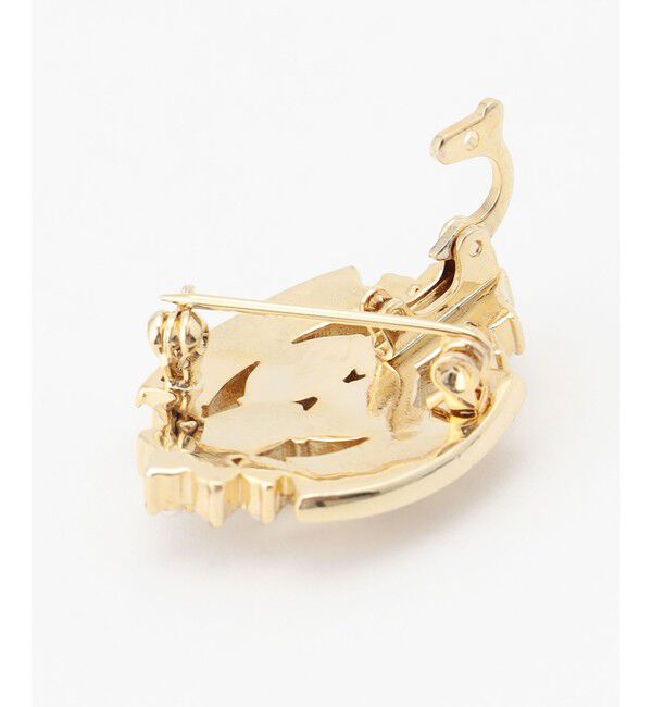 自由区「ビジューブローチ ネックレス」|ネックレス|