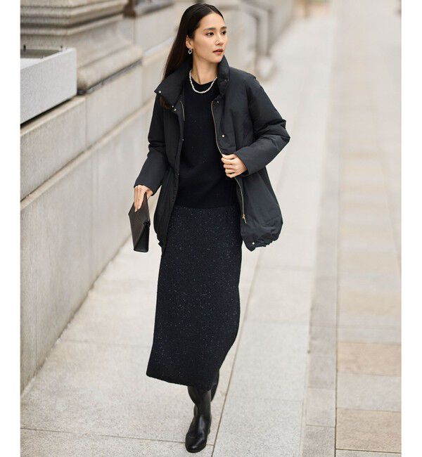 自由区「【カタログ掲載】スパンコールストレッチ スカート」|スカート|