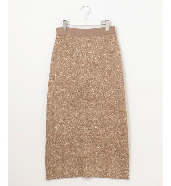 自由区「【カタログ掲載】スパンコールストレッチ スカート」|スカート|