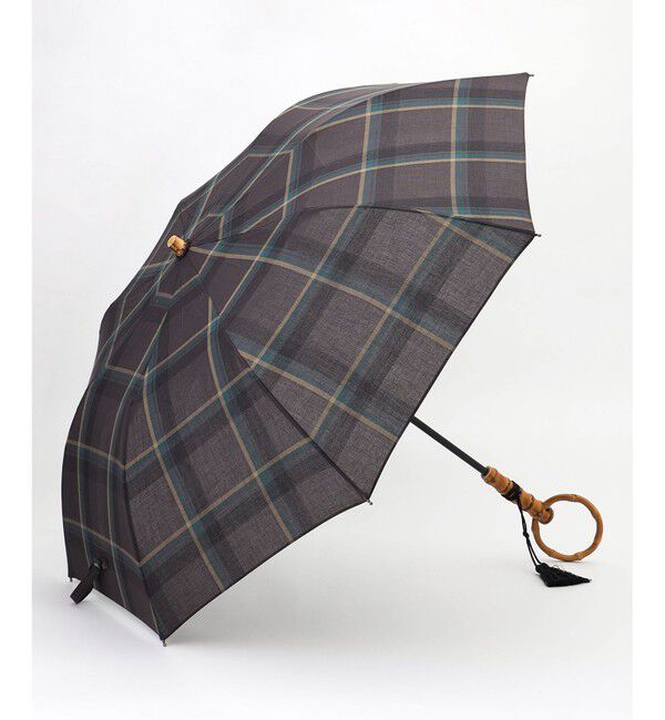 自由区「エアリーチェック アンブレラ」|傘|