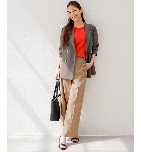 ANY SIS「シアーメッシュ ダブルジャケット」|テーラードジャケット|