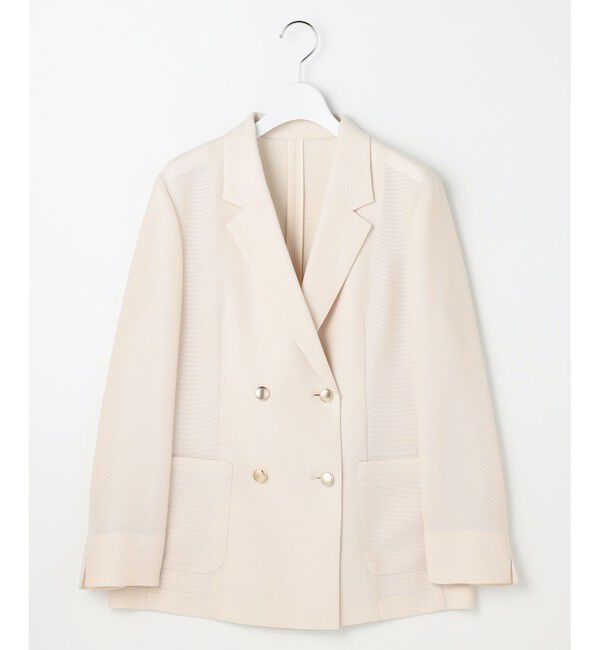 ANY SIS「シアーメッシュ ダブルジャケット」|テーラードジャケット|