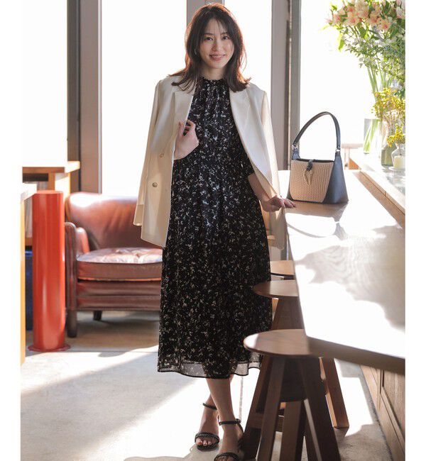 ANY SIS「シアーメッシュ ダブルジャケット」|テーラードジャケット|