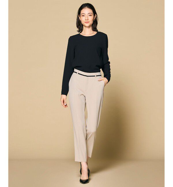 BEIGE,「【洗える】CINDY / クロップドパンツ」|その他|