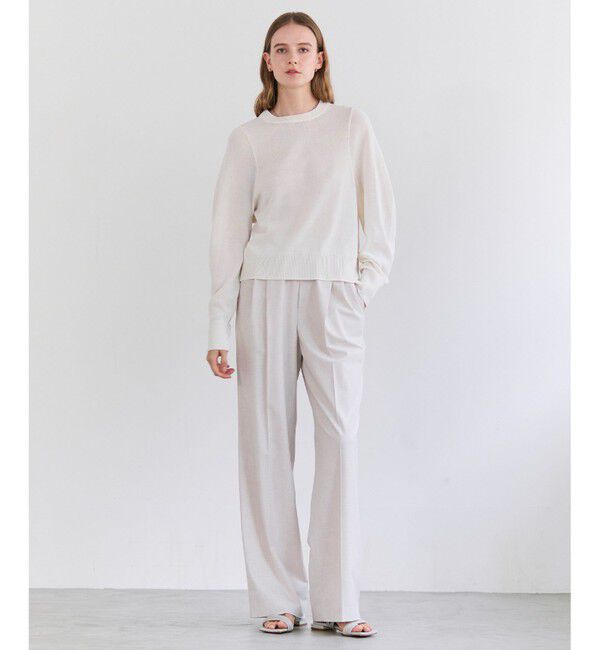 BEIGE,「APOPHY / ステッチディテールイージータックパンツ」|その他|