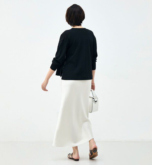 NOLLEY'S「【一部WEB限定カラー】《手洗い可能》エアリータッチゆったりVネックカーディガン」|カーディガン|