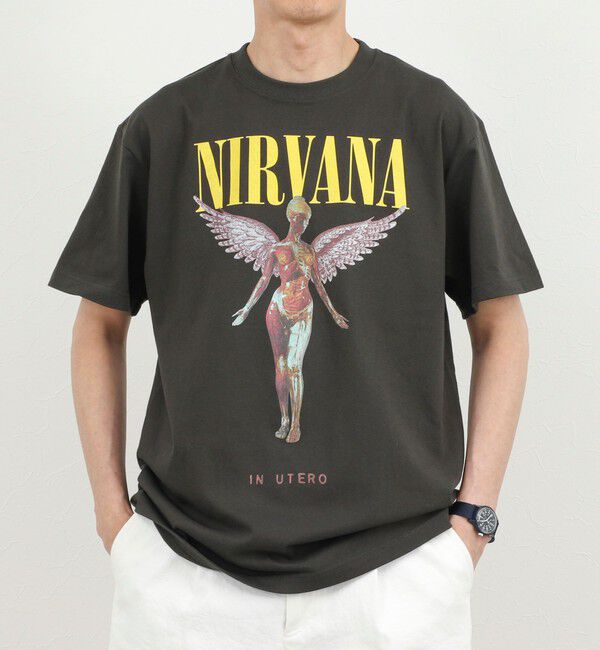NOLLEY'S goodman「【GOOD ROCK SPEED】NIRVANA バンド プリントTシャツ 26SS」|Tシャツ・カットソー|