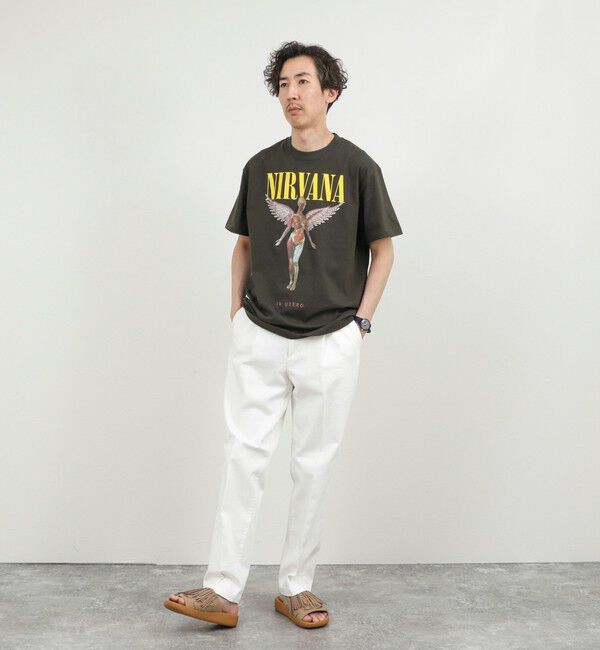NOLLEY'S goodman「【GOOD ROCK SPEED】NIRVANA バンド プリントTシャツ 26SS」|Tシャツ・カットソー|