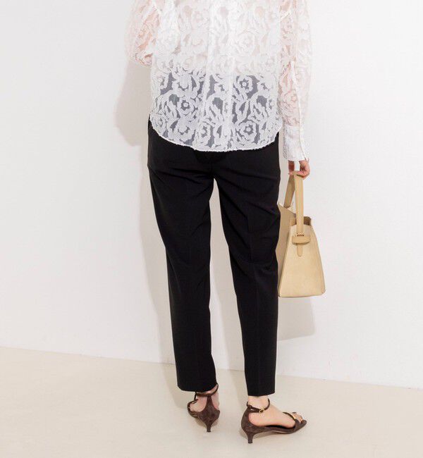 NOLLEY'S sophi「《セットアップ対応》ウォッシャブル2WAY ツイルストレッチテーパードパンツ」|その他|