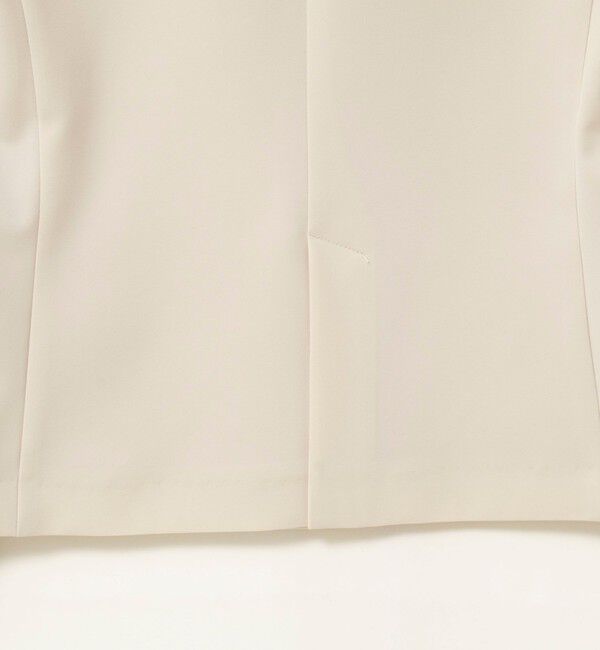 NOLLEY'S sophi「《セットアップ対応》ウォッシャブル2WAYツイルストレッチジャケット」|ノーカラージャケット|