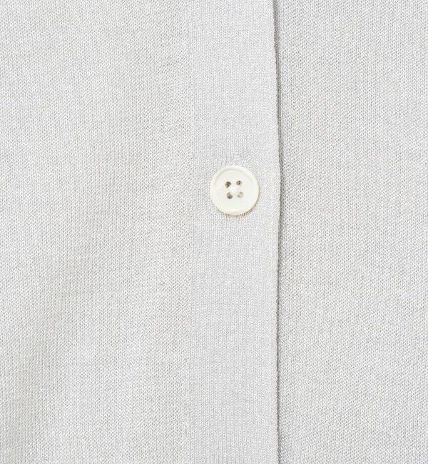 NOLLEY'S「《手洗い可能/アンサンブル対応》ラメVネックカーディガン」|カーディガン|