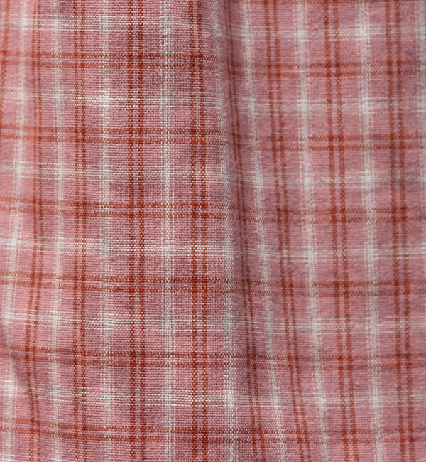 GLOSTER「【GLOSTER/グロスター】チェック半袖シャツ ボタンダウン ワンポイントロゴ刺繍入り」|シャツ・ブラウス|