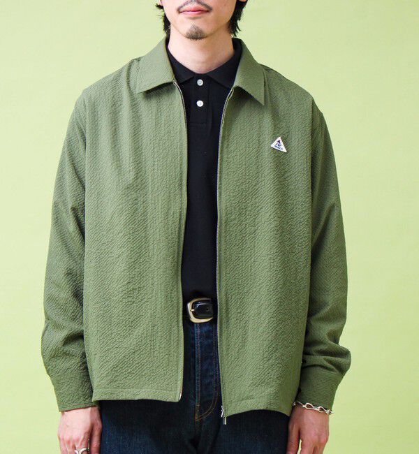 GLOSTER「【GEVACO/ゲバコ】ジップアップ シャツジャケット」|ブルゾン・スタジャン|