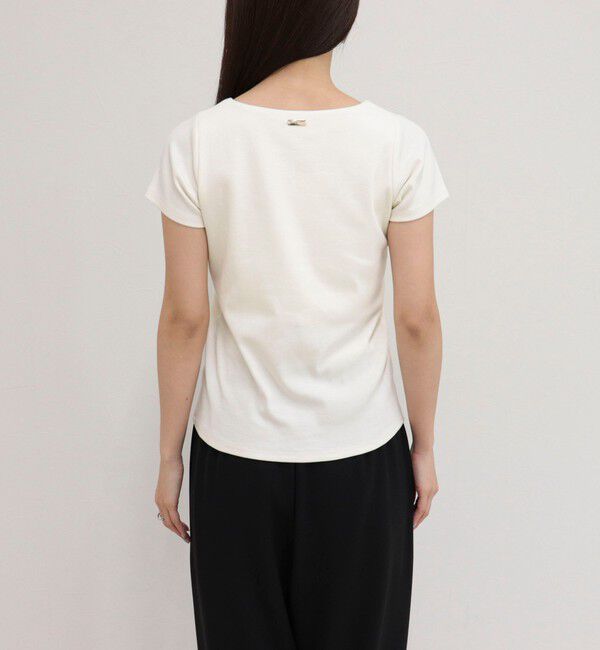 fredy emue「【@sora_522m企画】スクエアネックコンパクトTシャツ」|Tシャツ・カットソー|