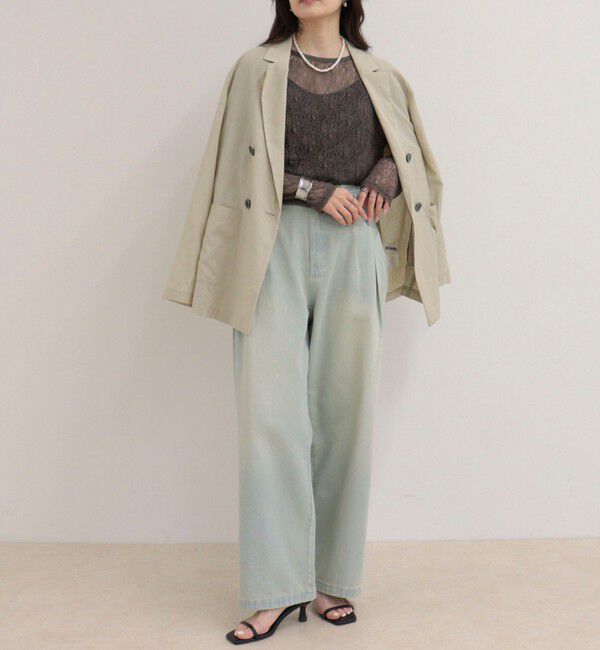 fredy emue「シアーレースロンTシャツ」|Tシャツ・カットソー|