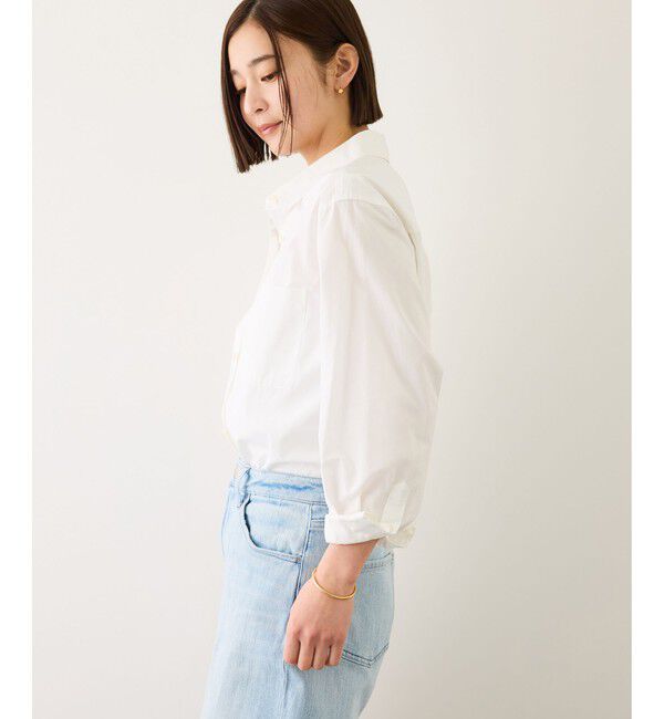 ROPE「【THOMAS MASON(トーマスメイソン)】レギュラーカラーシャツ/イージーケア」|シャツ・ブラウス|