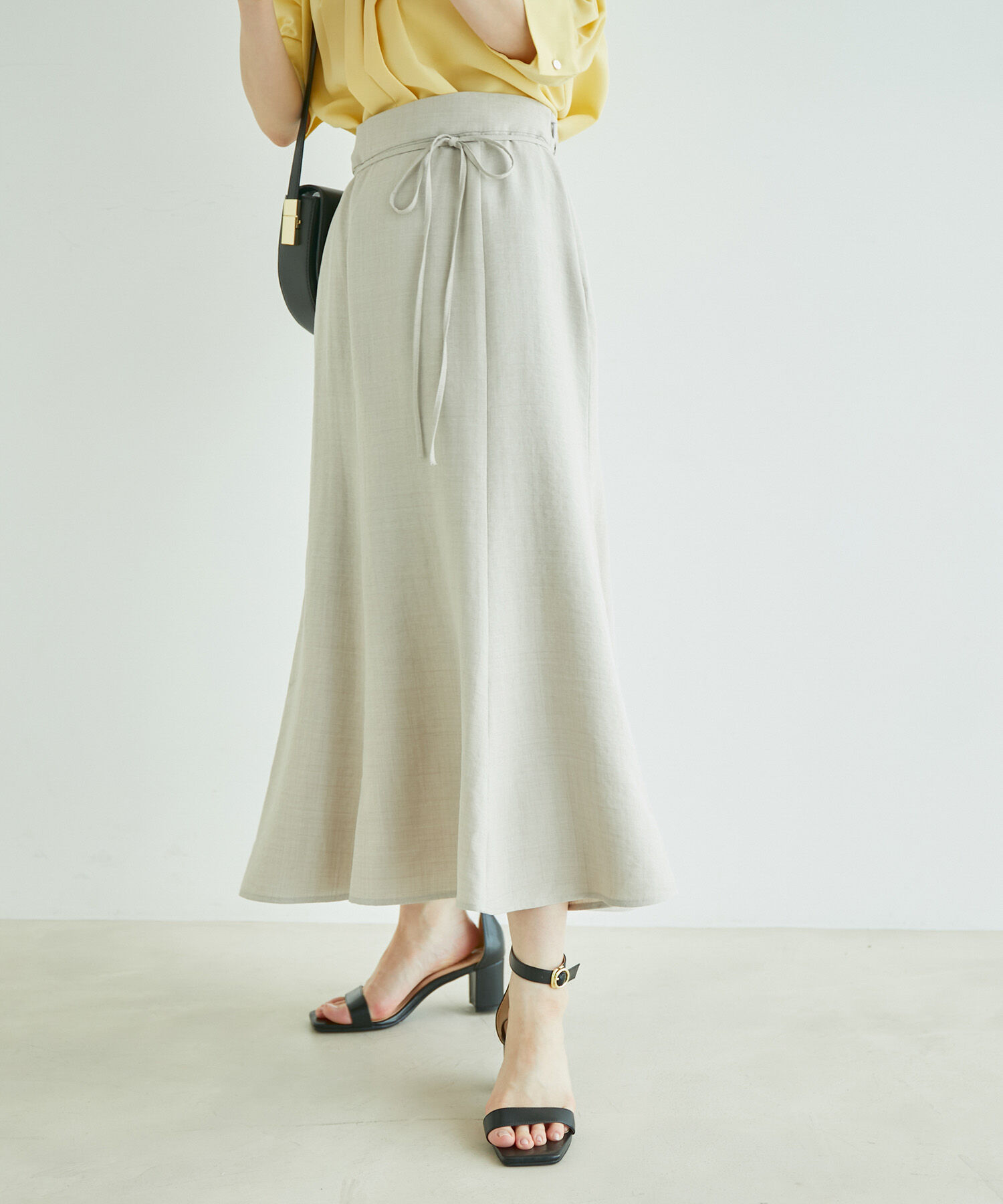 VIS「【一部サイズ公式サイト・直営店舗限定】リネンライクマーメイドスカート【sustainable】」|スカート|
