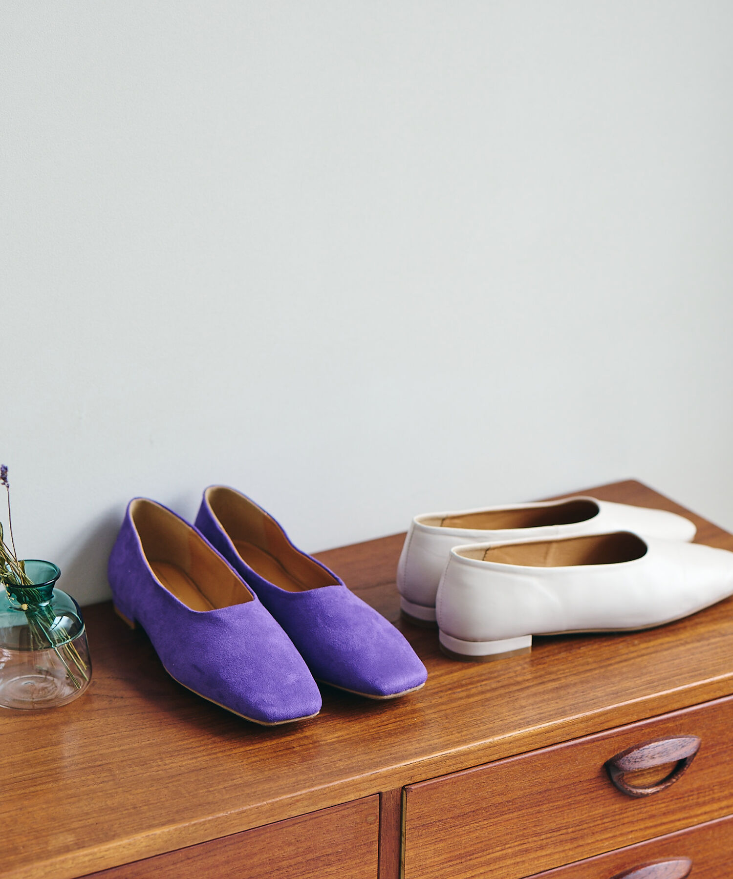 Juze「スクエアフラットパンプス」|パンプス|