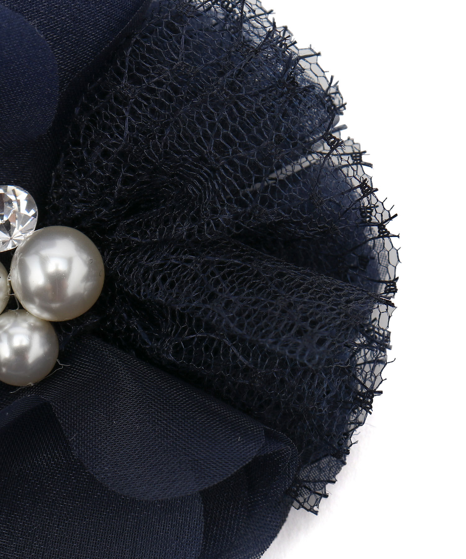 ROPE PICNIC PASSAGE「ラメチュールコサージュ」|ブローチ・コサージュ|