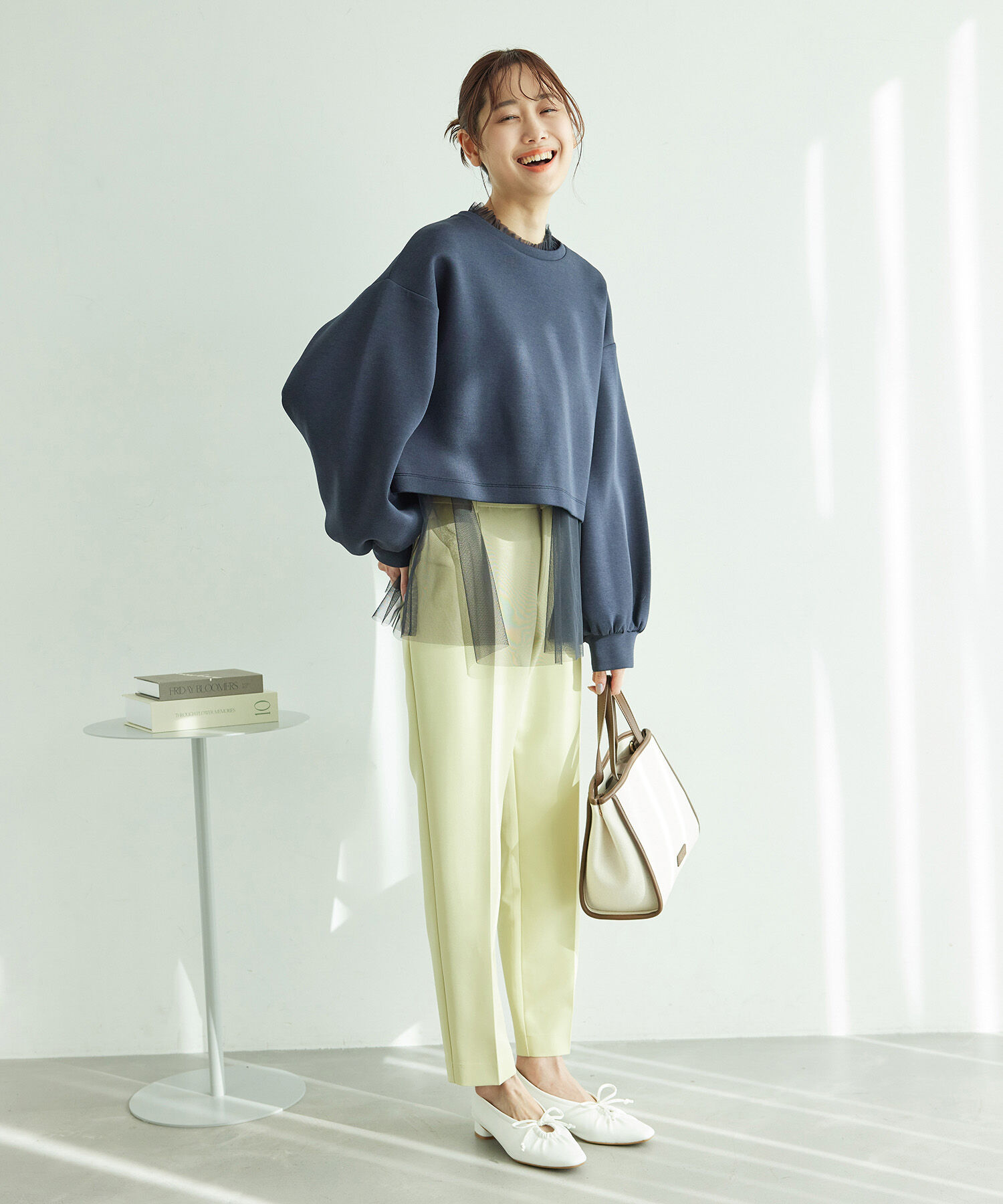 Rope&rsquo;Picnic「チュールトップス」|シャツ・ブラウス|