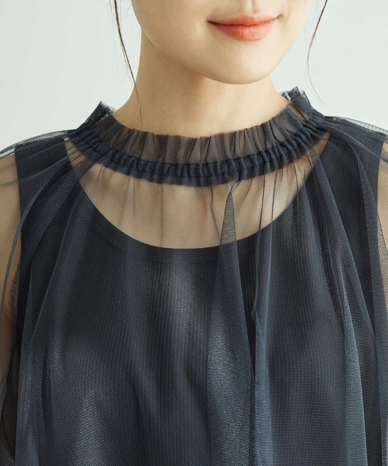 Rope&rsquo;Picnic「チュールトップス」|シャツ・ブラウス|