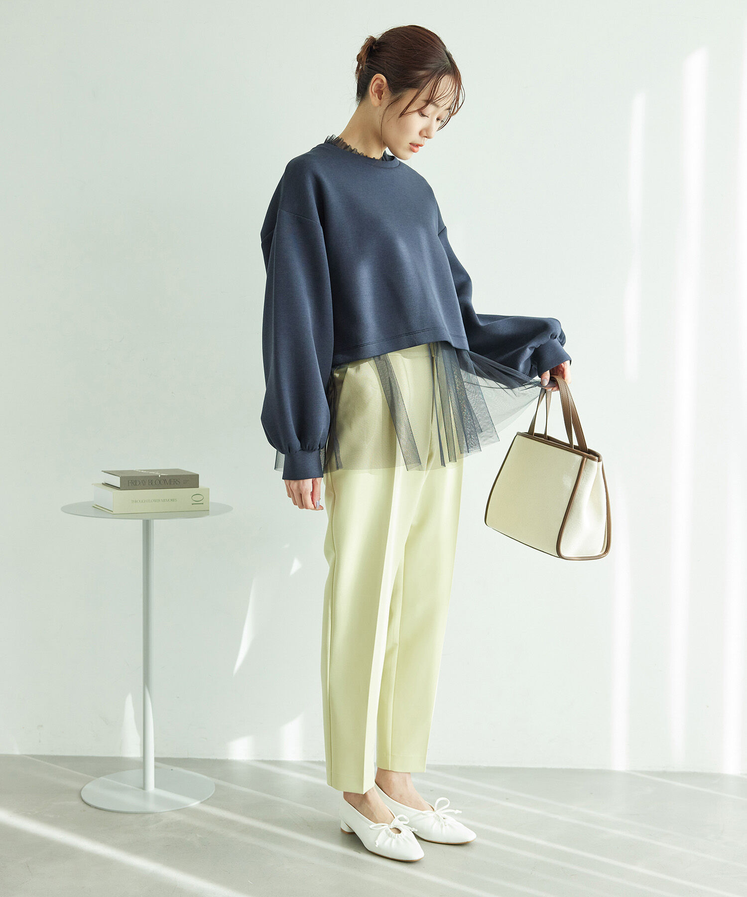 Rope&rsquo;Picnic「チュールトップス」|シャツ・ブラウス|