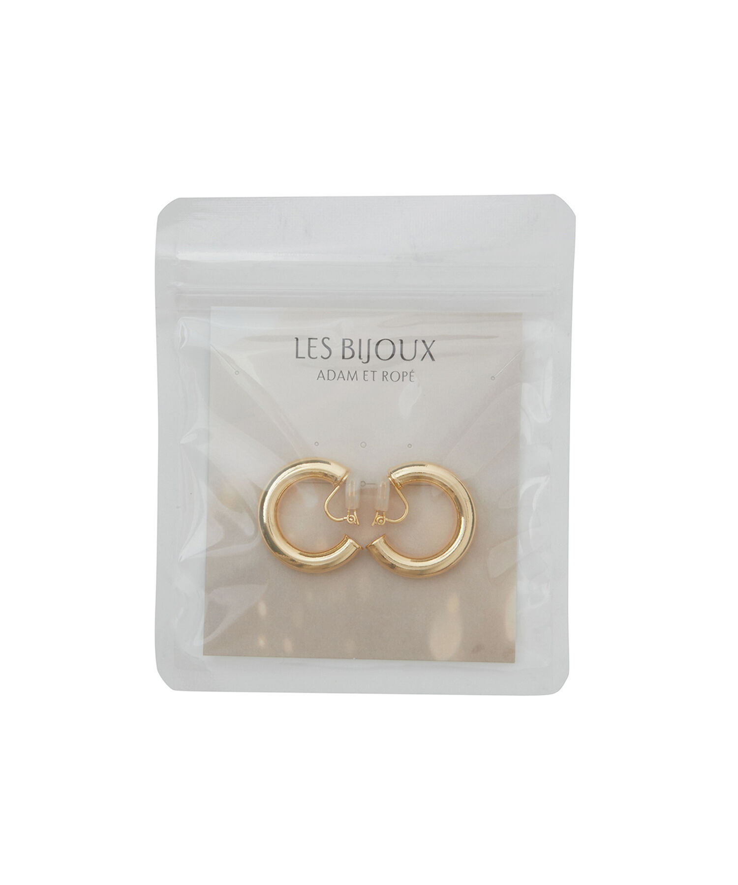 ADAM ET ROPE'「【LES BIJOUX】ボリュームフープイヤリング」|イヤリング|