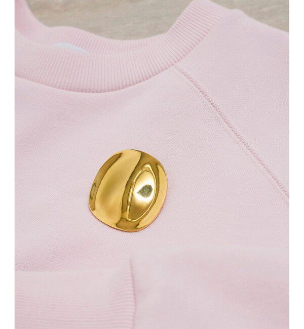 ADAM ET ROPE'「オーバルブローチ」|ブローチ・コサージュ|ゴールド