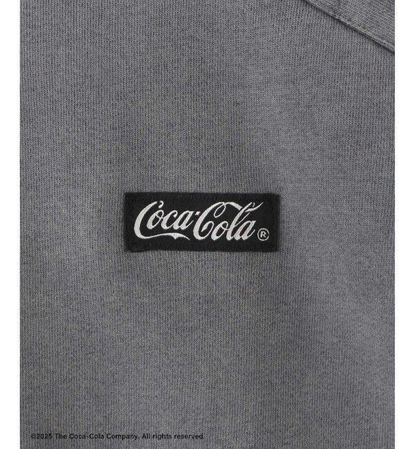 ADAM ET ROPE'「【Coca-Cola】Garment dye sweat H/S」|スウェット・ジャージ|