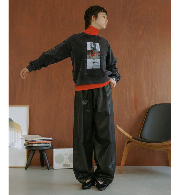 ADAM ET ROPE'「【WEB限定】RECORDS スウェット」|スウェット・ジャージ|