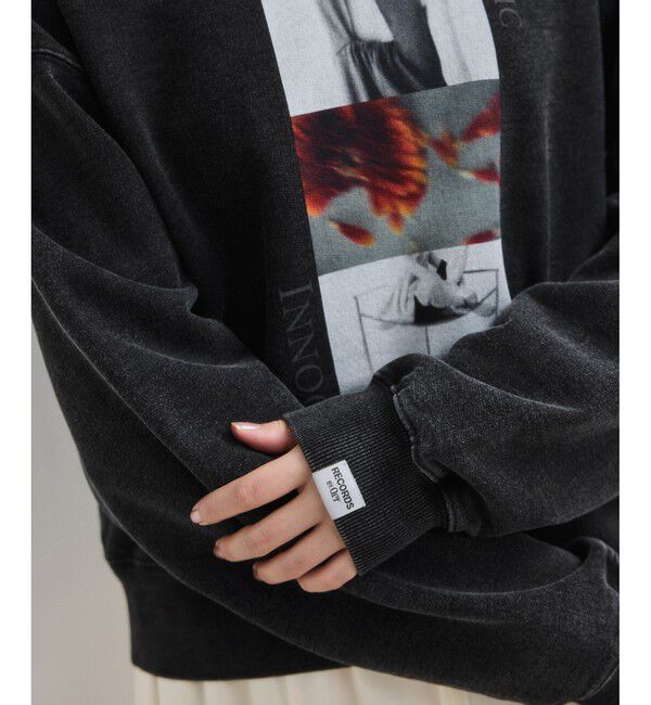 ADAM ET ROPE'「【WEB限定】RECORDS スウェット」|スウェット・ジャージ|