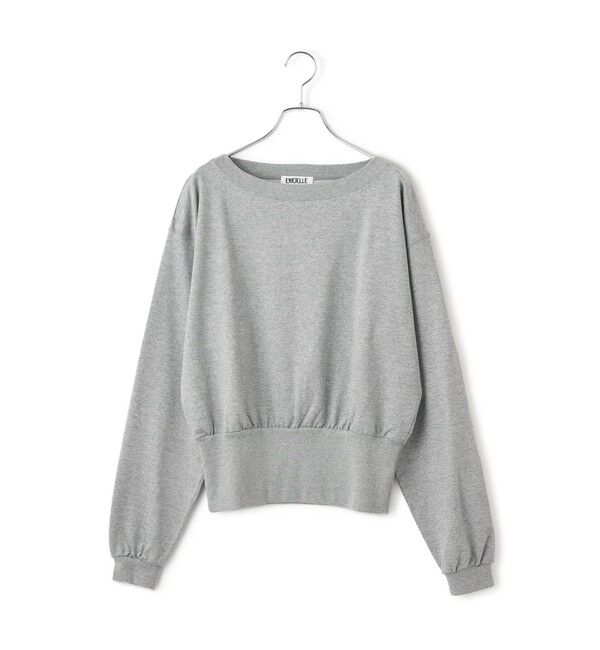 ADAM ET ROPE'「【EMOELLE】ボートネックスウェット」|スウェット・ジャージ|