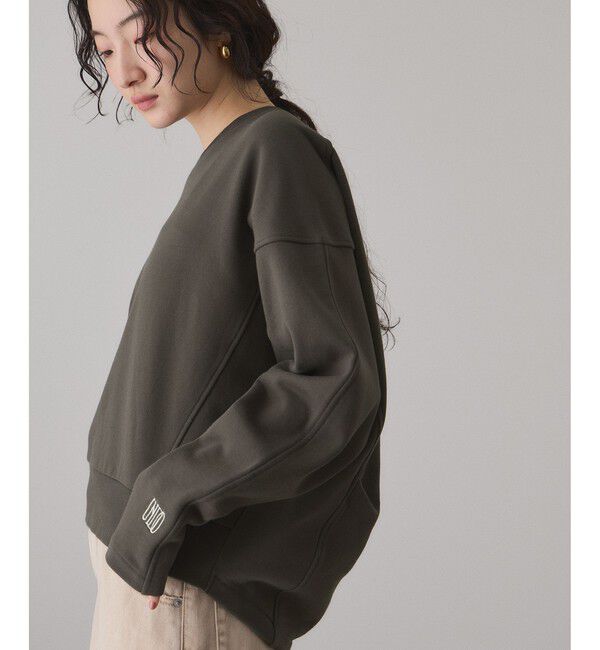 ADAM ET ROPE'「【サステナブル】ロゴフォルムスウェット」|スウェット・ジャージ|