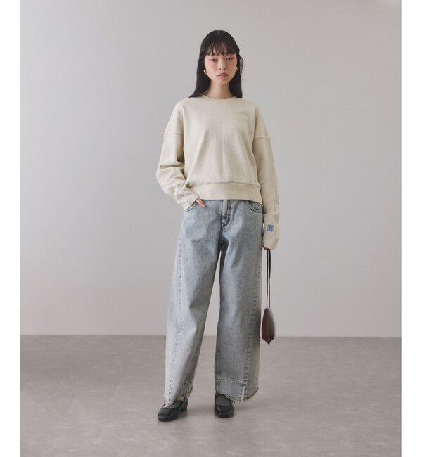 ADAM ET ROPE'「【サステナブル】ロゴフォルムスウェット」|スウェット・ジャージ|