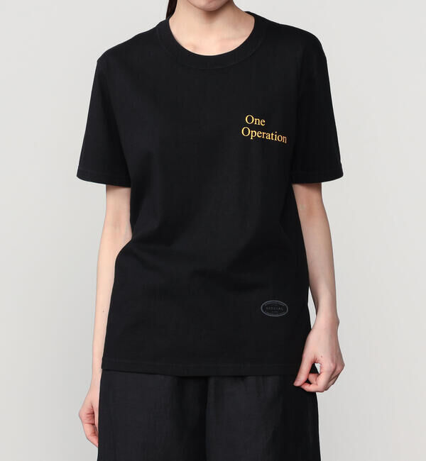  「TANGTANG | 半袖Tシャツ ONE OPE LACK WOMEN」|Tシャツ・カットソー|BLACK